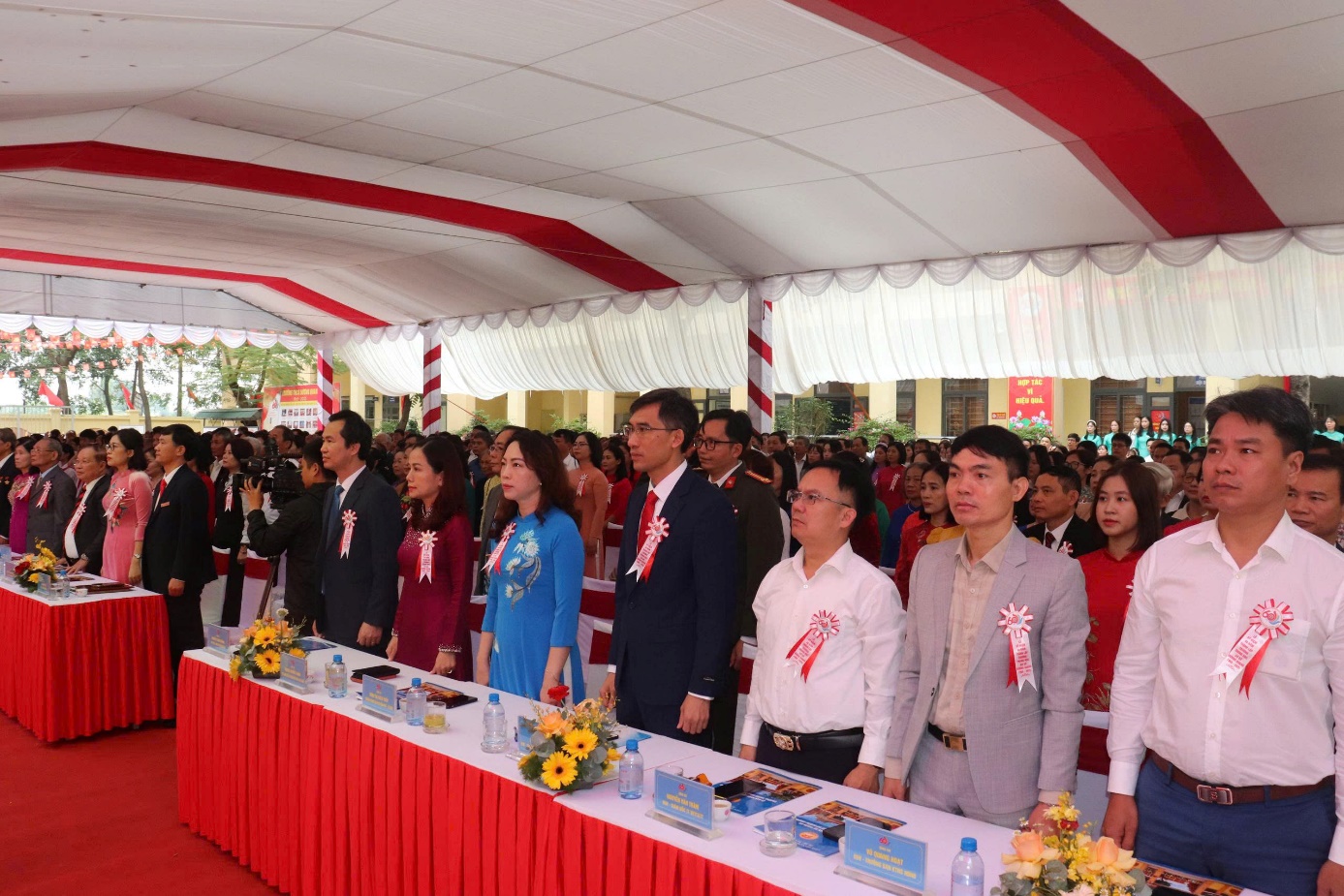 Long trọng Lễ Kỷ niệm 60 năm Ngày thành lập Trường THCS Dương Quang- Ảnh 1.