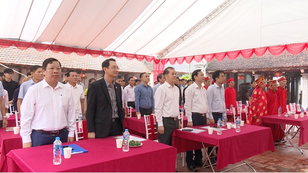 Sơn Đồng khởi công dự án tu bổ, tôn tạo di tích Đình Yên Thái- Ảnh 1.
