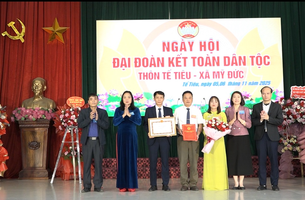 Xã Mỹ Đức sôi nổi nhiều hoạt động chào mừng ngày hội đại đoàn kết toàn- Ảnh 9.