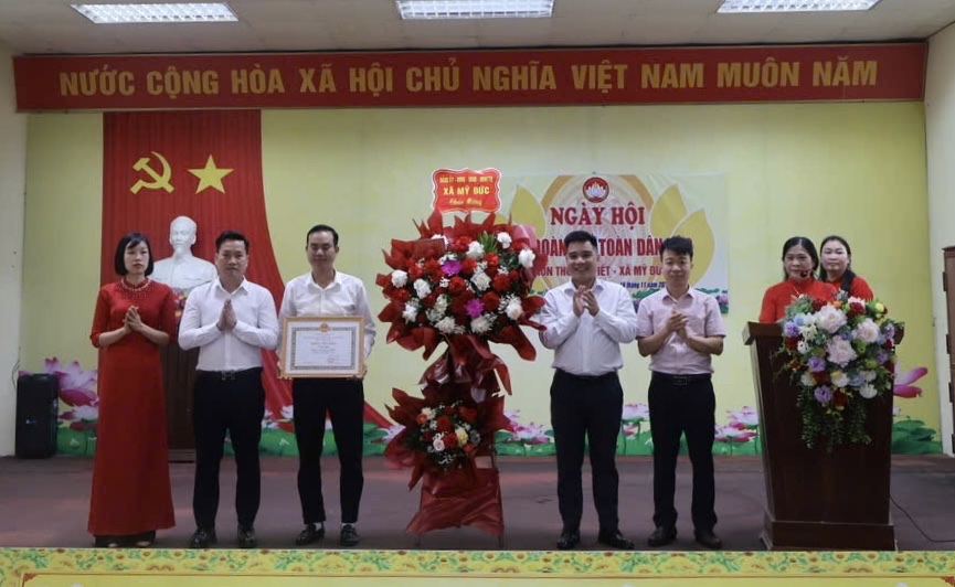 Xã Mỹ Đức sôi nổi nhiều hoạt động chào mừng ngày hội đại đoàn kết toàn- Ảnh 16.