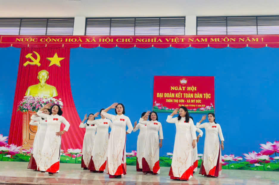 Xã Mỹ Đức sôi nổi nhiều hoạt động chào mừng ngày hội đại đoàn kết toàn- Ảnh 43.