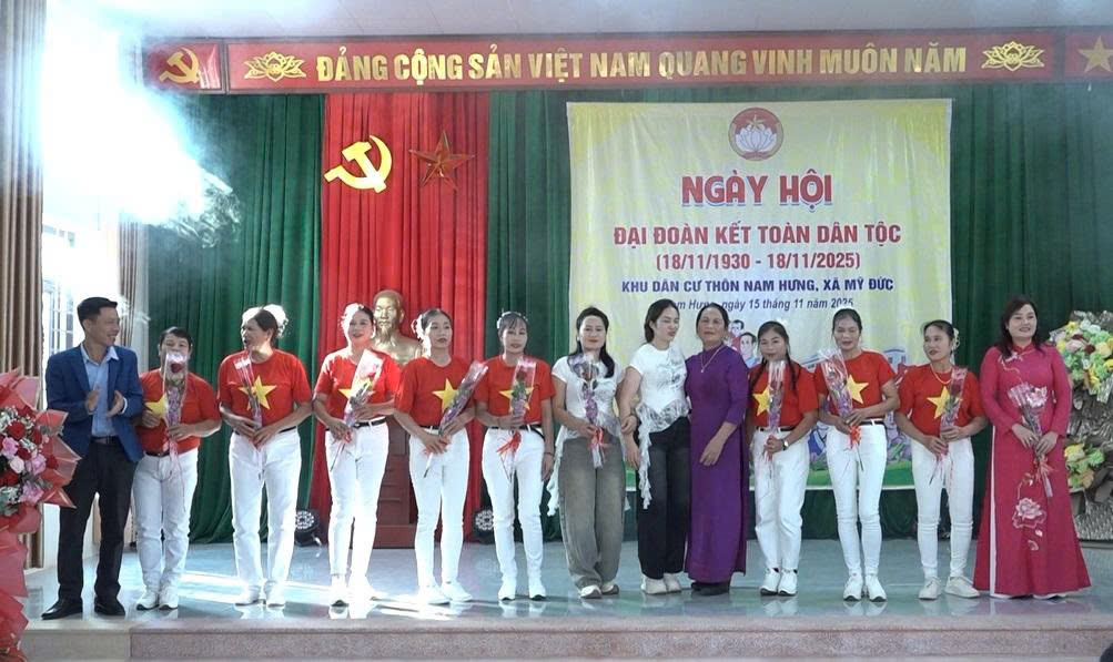 Xã Mỹ Đức sôi nổi nhiều hoạt động chào mừng ngày hội đại đoàn kết toàn- Ảnh 46.