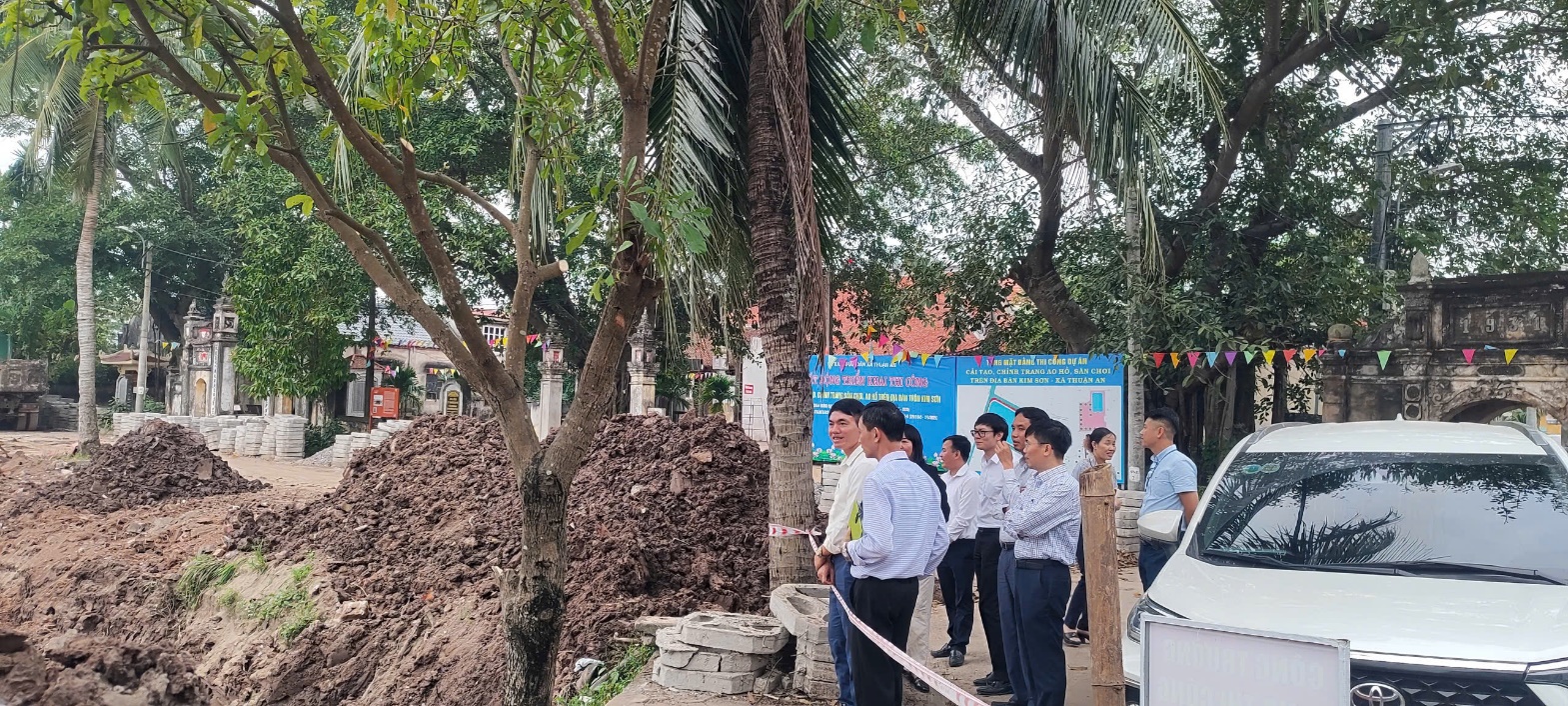 Thường trực HĐND xã Thuận An công bố Nghị quyết thành lập Đoàn Giám sát; tiến hành Giám sát thực tế- Ảnh 4.