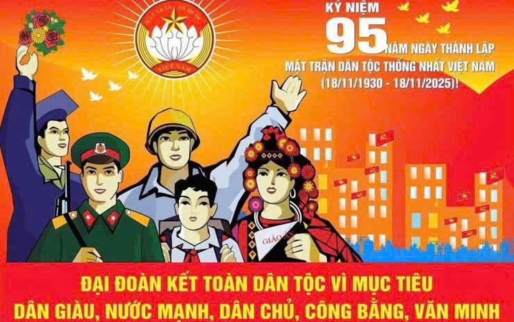 NGÀY HỘI ĐẠI ĐOÀN KẾT TOÀN DÂN TỘC – HÀNH TRÌNH 95 NĂM GẮN KẾT, BỒI ĐẮP SỨC MẠNH DÂN TỘC