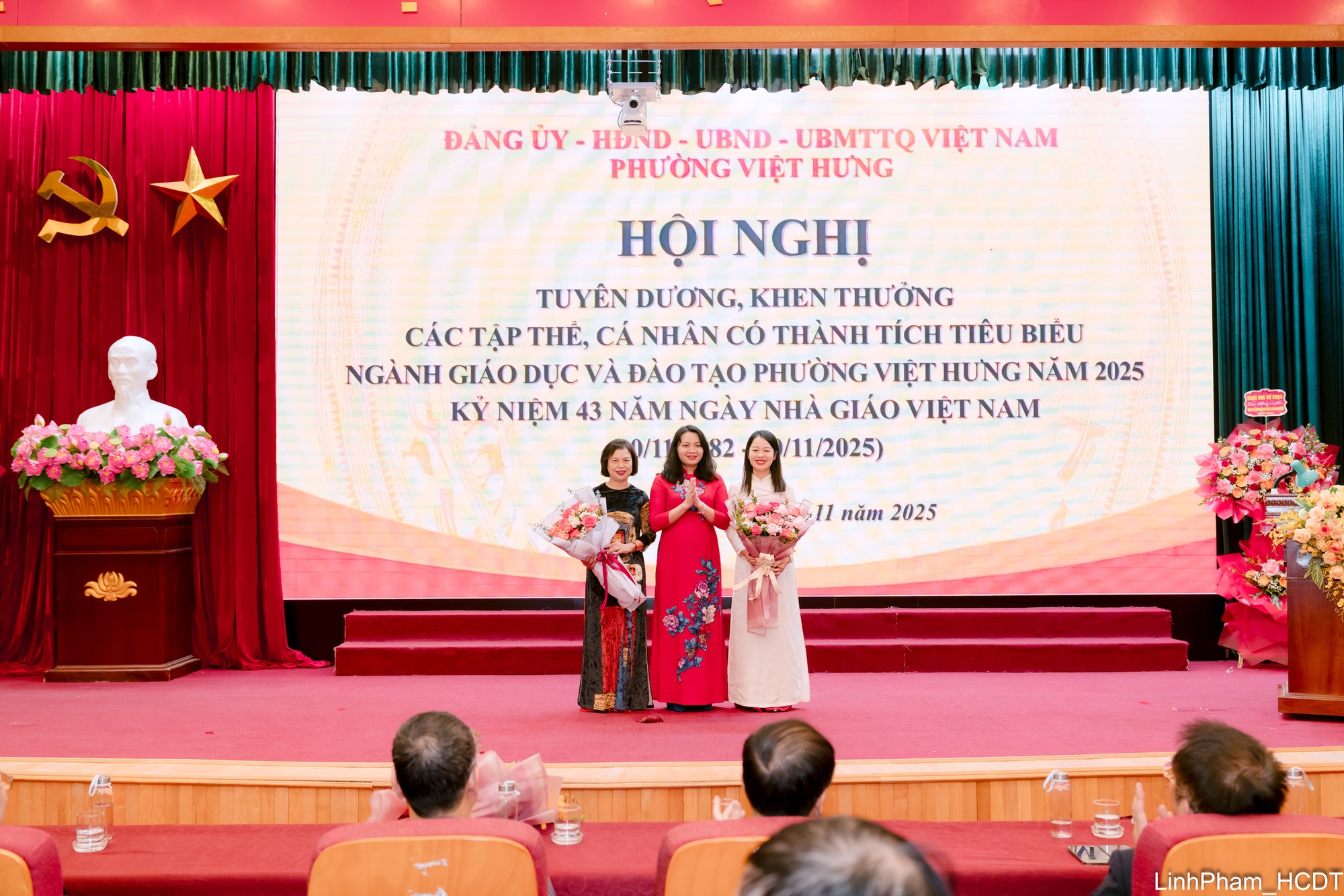 Phường Việt Hưng tuyên dương nhiều tập thể, cá nhân nhân Ngày Nhà giáo Việt Nam 20/11- Ảnh 10.