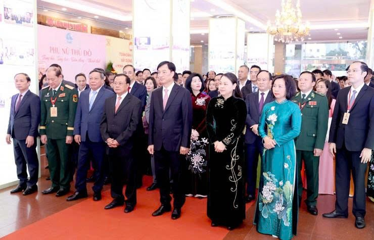 Lễ khởi động ra mắt phần mềm "Mặt trận số" trên ứng dụng iHanoi và Khai mạc Triển lãm ảnh, Không gian  "Đoàn kết - Sáng tạo"- Ảnh 2.