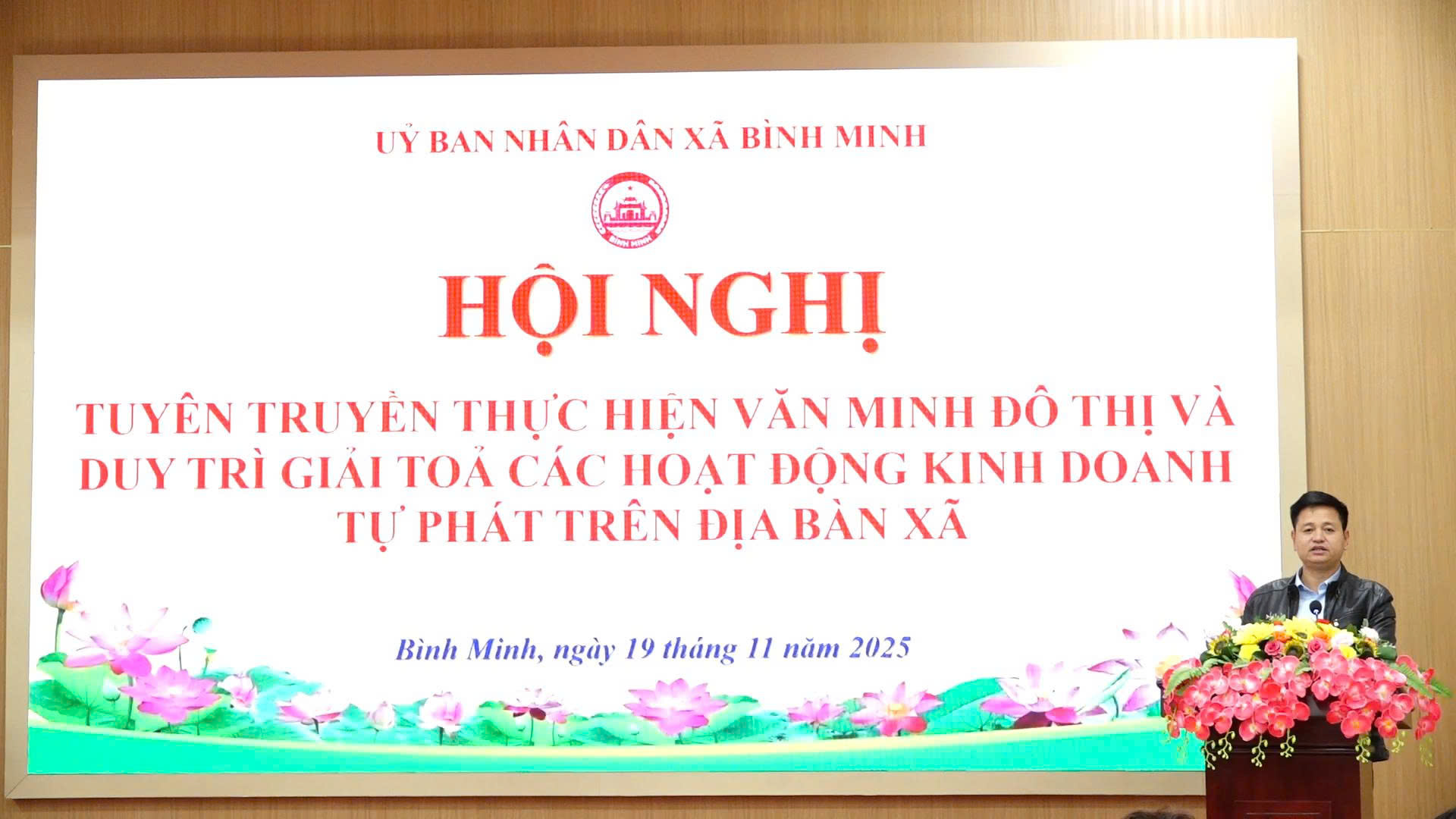 Xã Bình Minh quyết liệt lập lại trật tự văn minh đô thị