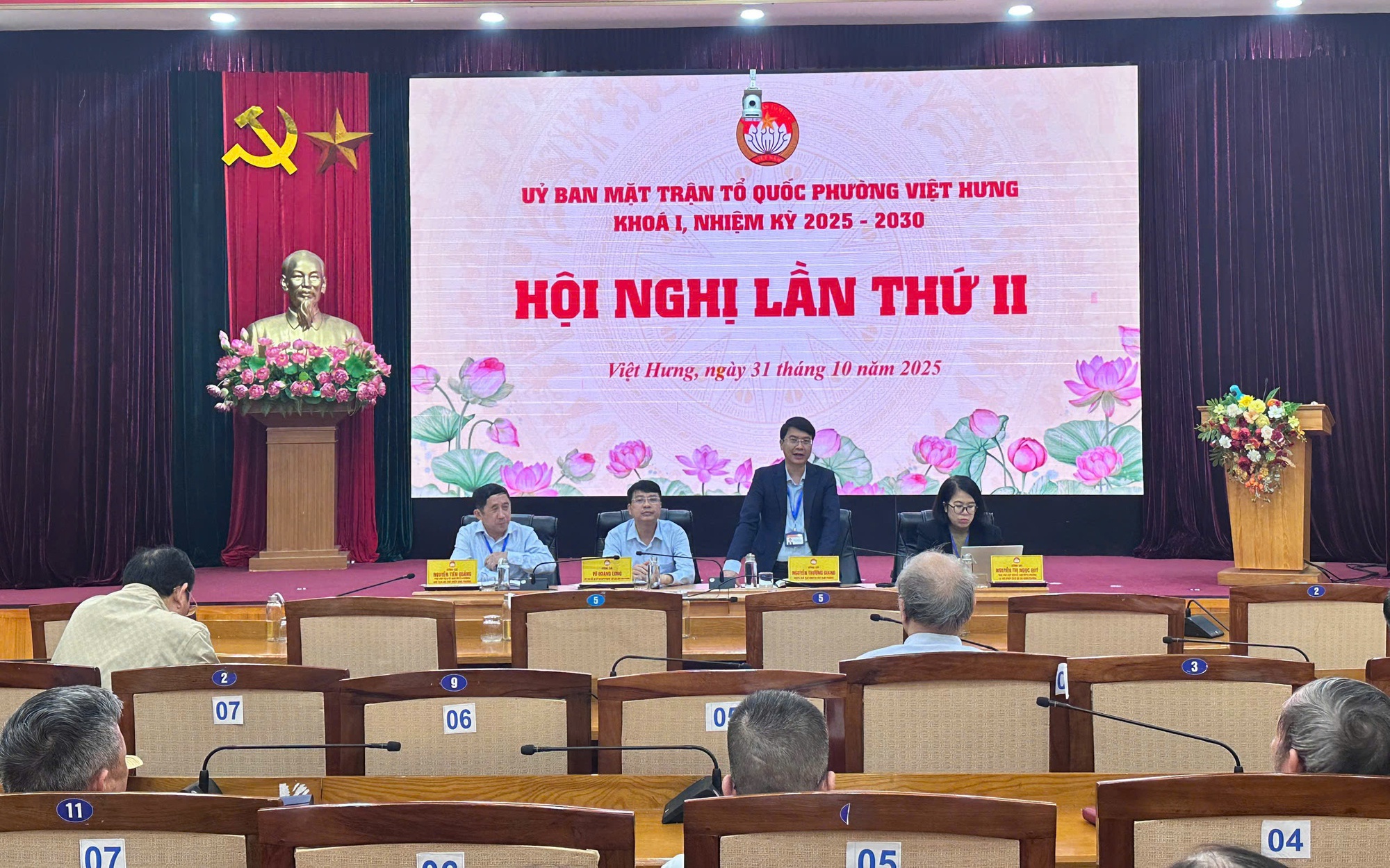 Hội nghị Ủy ban MTTQ Việt Nam phường Việt Hưng lần thứ I