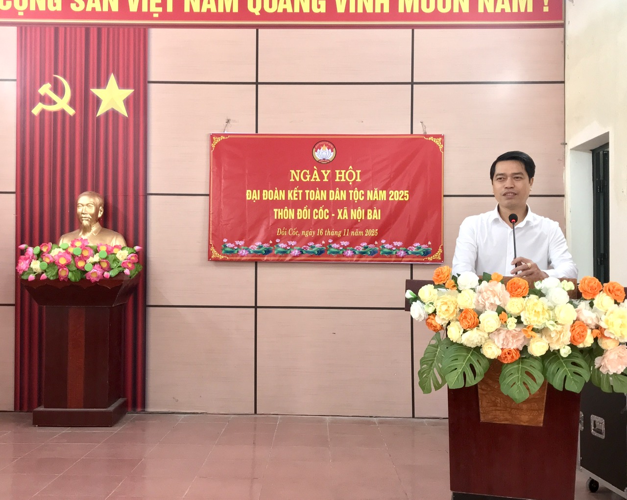 Thôn Đồi Cốc tổ chức ngày hội đoàn kết toàn dân tộc năm 2025- Ảnh 3.