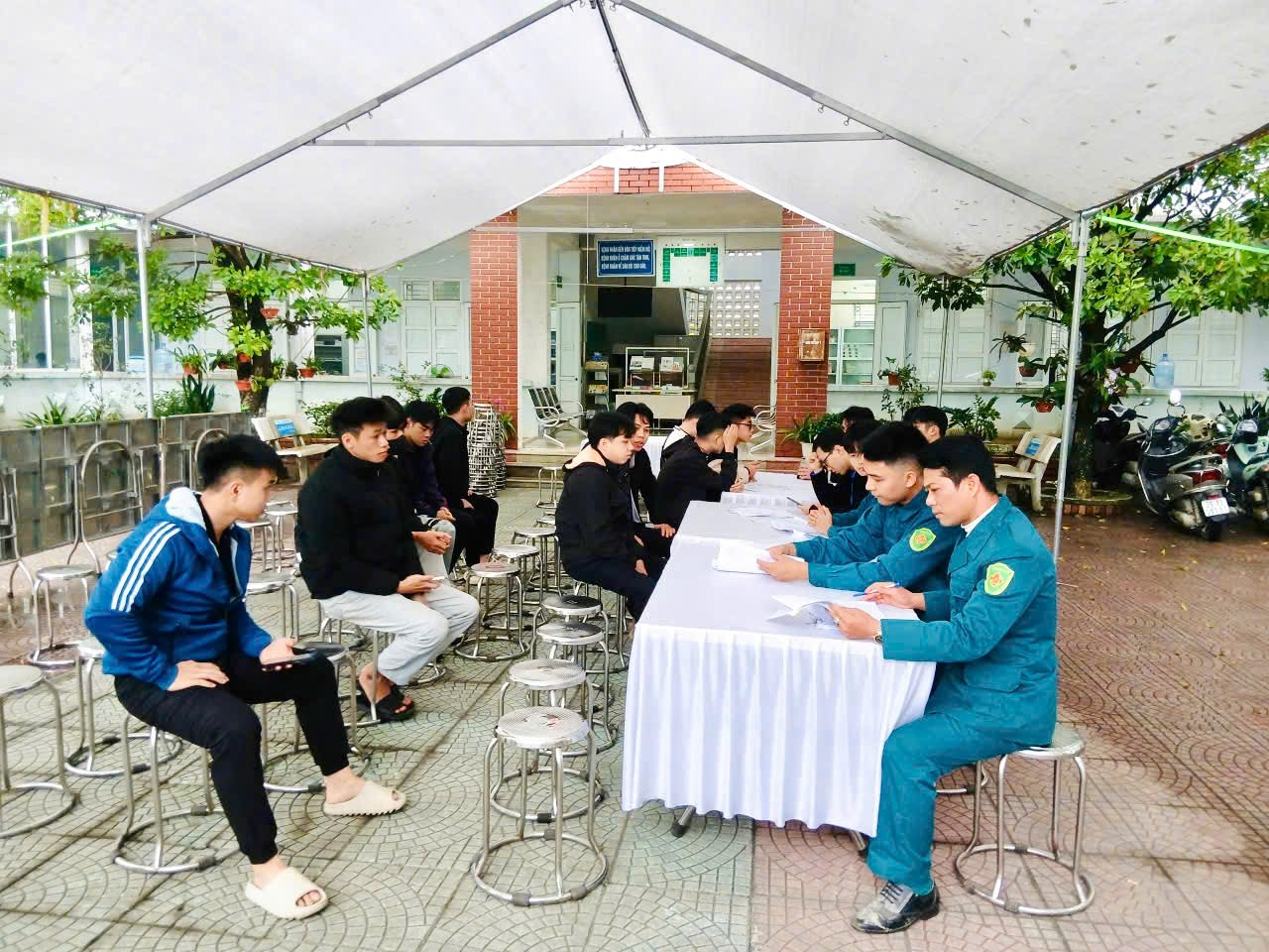 Ô Diên hoàn thành công tác khám sơ tuyển sức khỏe nghĩa vụ quân sự năm 2026- Ảnh 1.