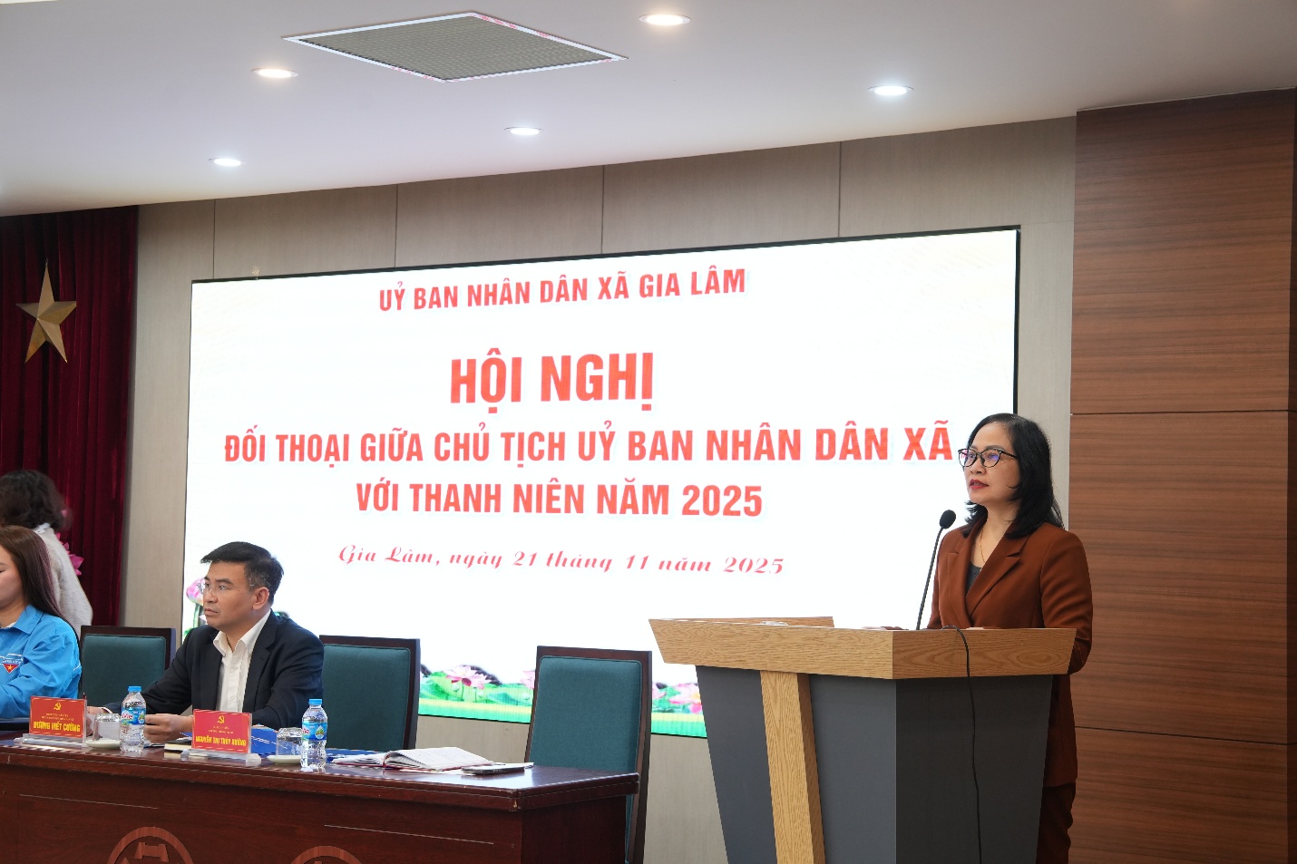 Hội nghị đối thoại giữa Chủ tịch UBND xã Gia Lâm với thanh niên năm 2025- Ảnh 2.