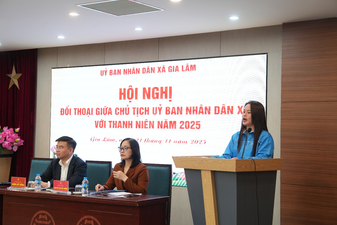 Hội nghị đối thoại giữa Chủ tịch UBND xã Gia Lâm với thanh niên năm 2025- Ảnh 3.