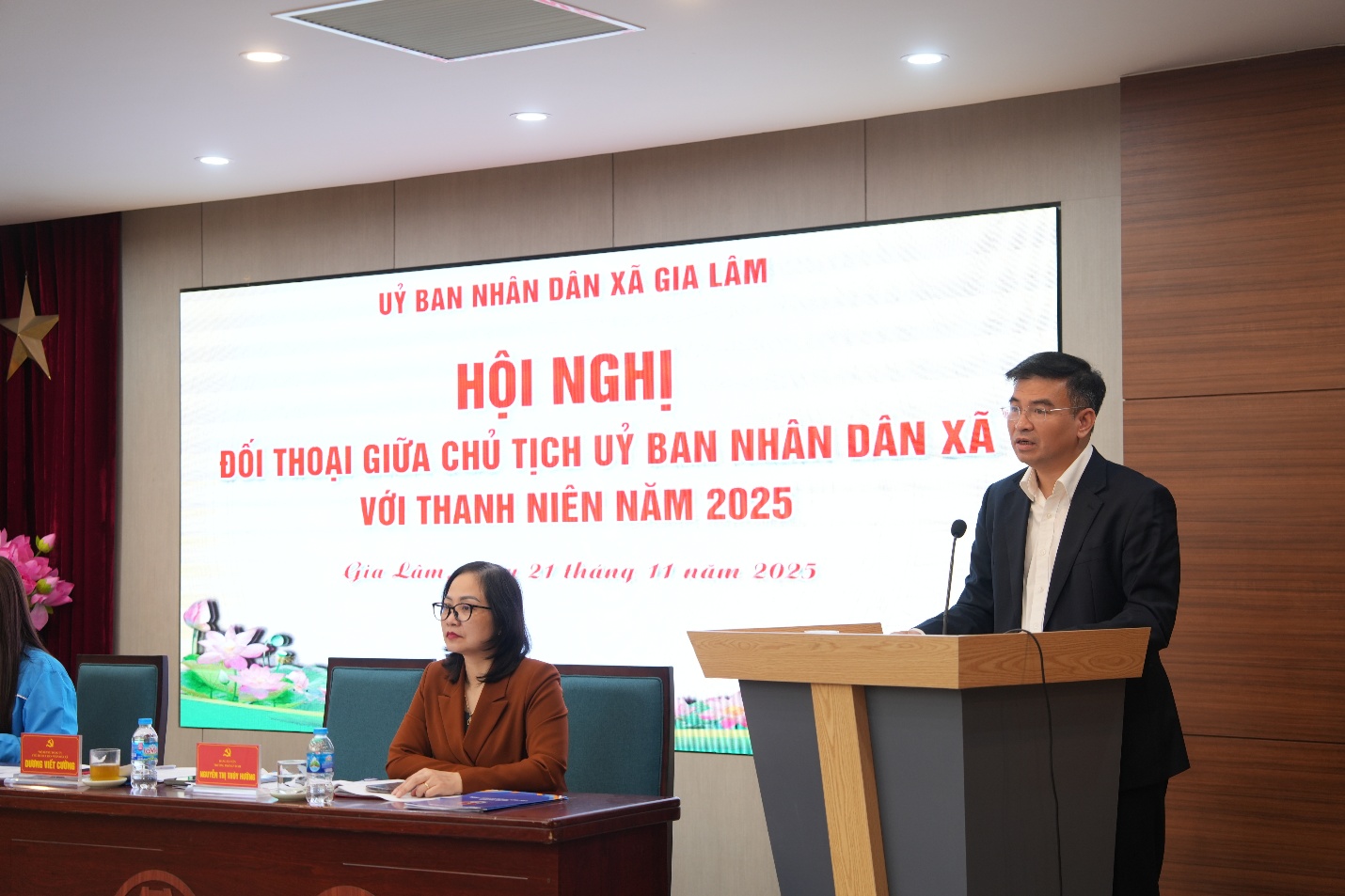 Hội nghị đối thoại giữa Chủ tịch UBND xã Gia Lâm với thanh niên năm 2025- Ảnh 6.