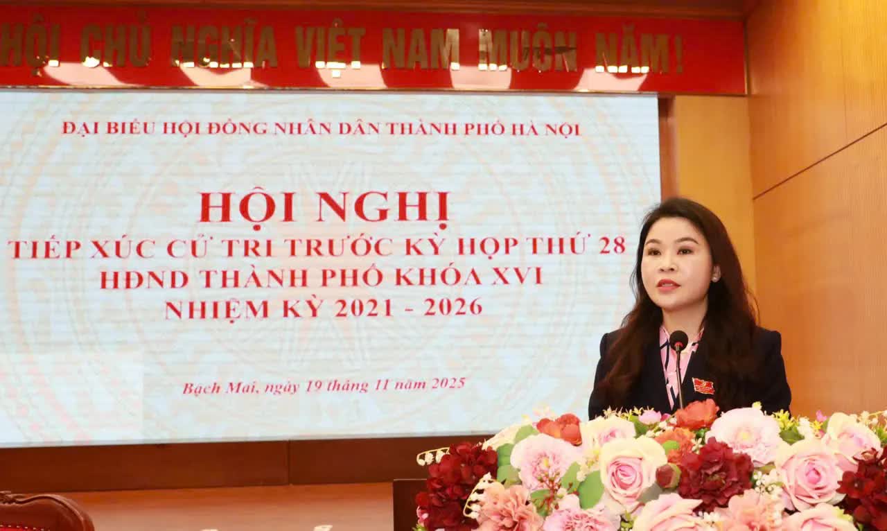 Cử tri các phường Bạch Mai, Hai Bà Trưng, Vĩnh Tuy kiến nghị nhiều vấn đề dân sinh lĩnh vực quản lý đô thị- Ảnh 2.