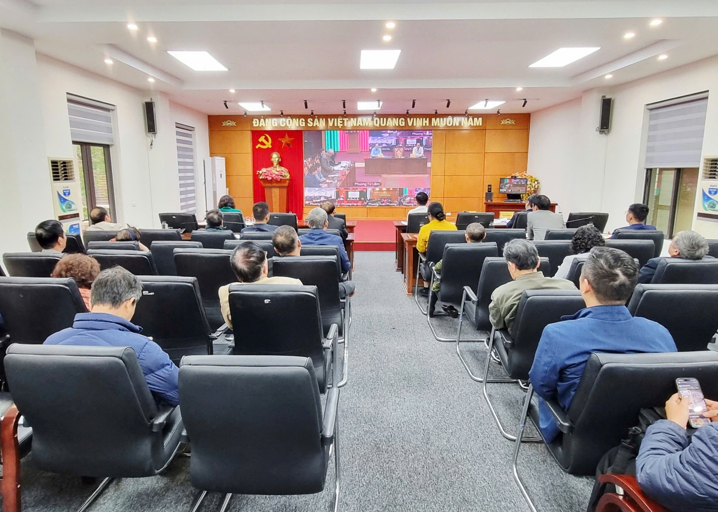 Đại biểu HĐND Thành phố tiếp xúc cử tri các phường Tây Mỗ, Đại Mỗ, Từ Liêm và Xuân Phương trước kỳ họp thứ 28 HĐND Thành phố, nhiệm kỳ 2021-2026- Ảnh 1.