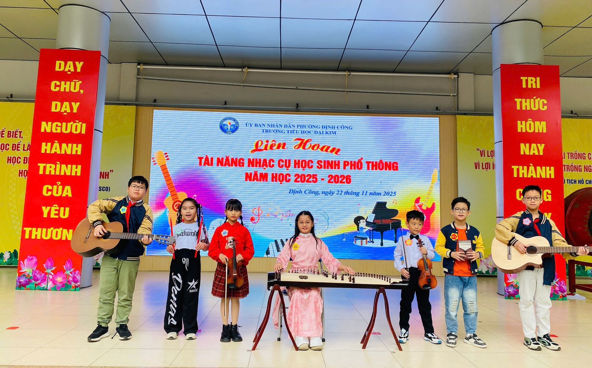 Trường Tiểu học Đại Kim tổ chức thành công Liên hoan tài năng nhạc cụ học sinh phổ thông năm học 2025 – 2026- Ảnh 3.