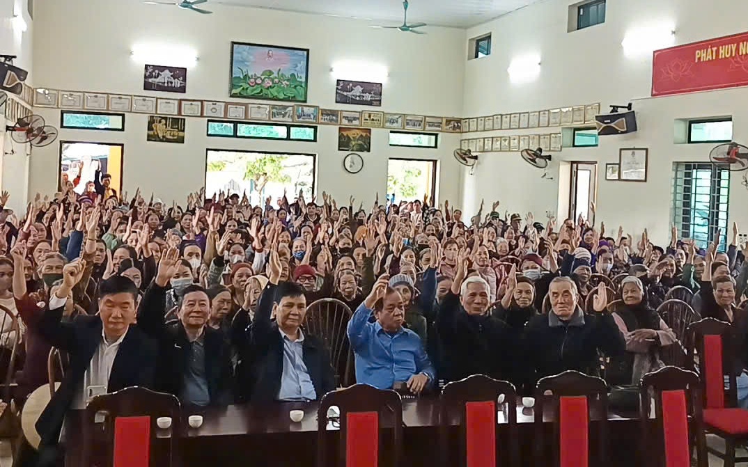 03 THÔN TRÊN ĐỊA BÀN XÃ SÓC SƠN TỔ CHỨC THÀNH CÔNG BẦU CỬ TRƯỞNG THÔN NHIỆM KỲ 2025 – 2028
