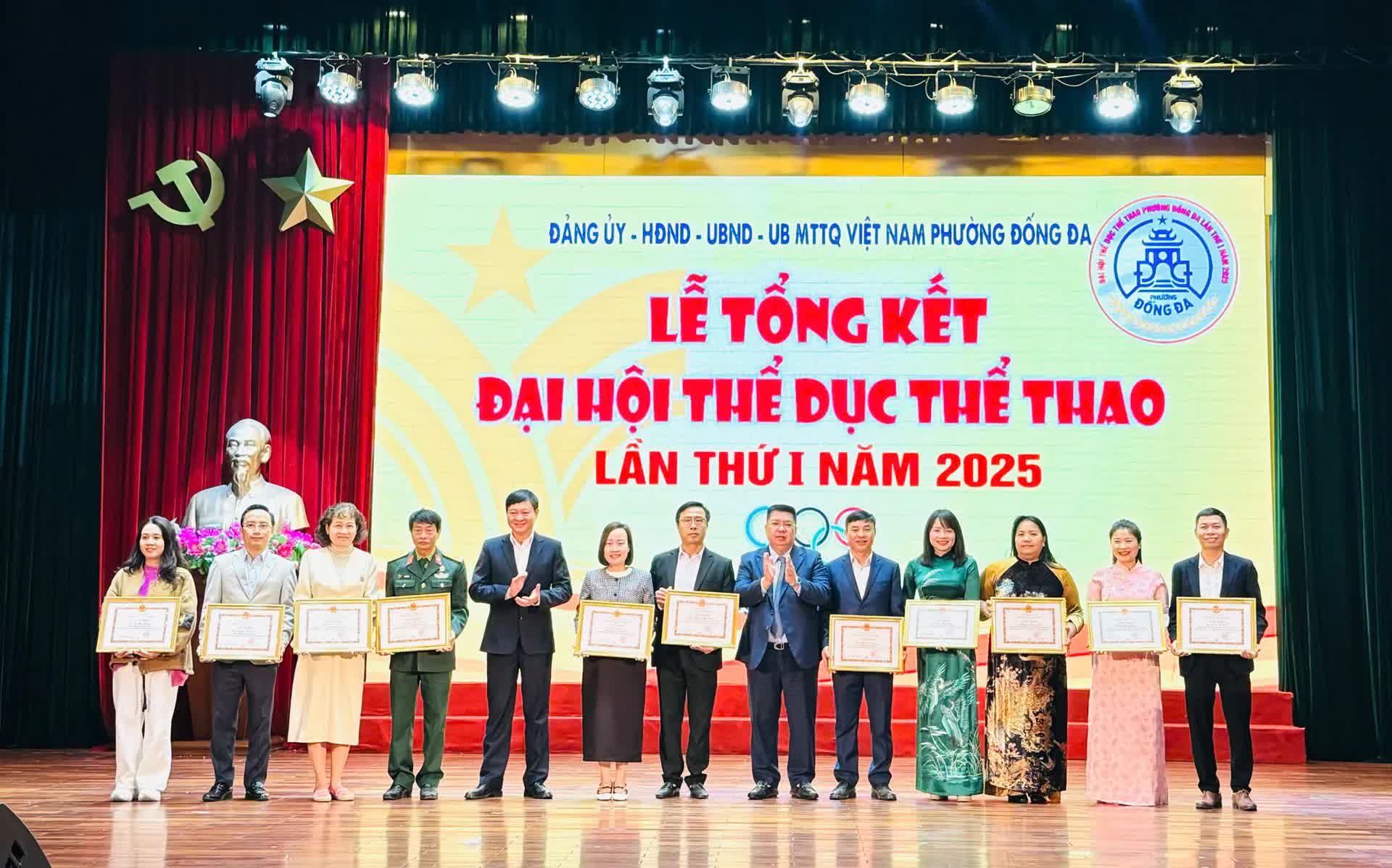 Phường Đống Đa tổng kết Đại hội Thể dục Thể thao lần thứ I năm 2025- Ảnh 3.