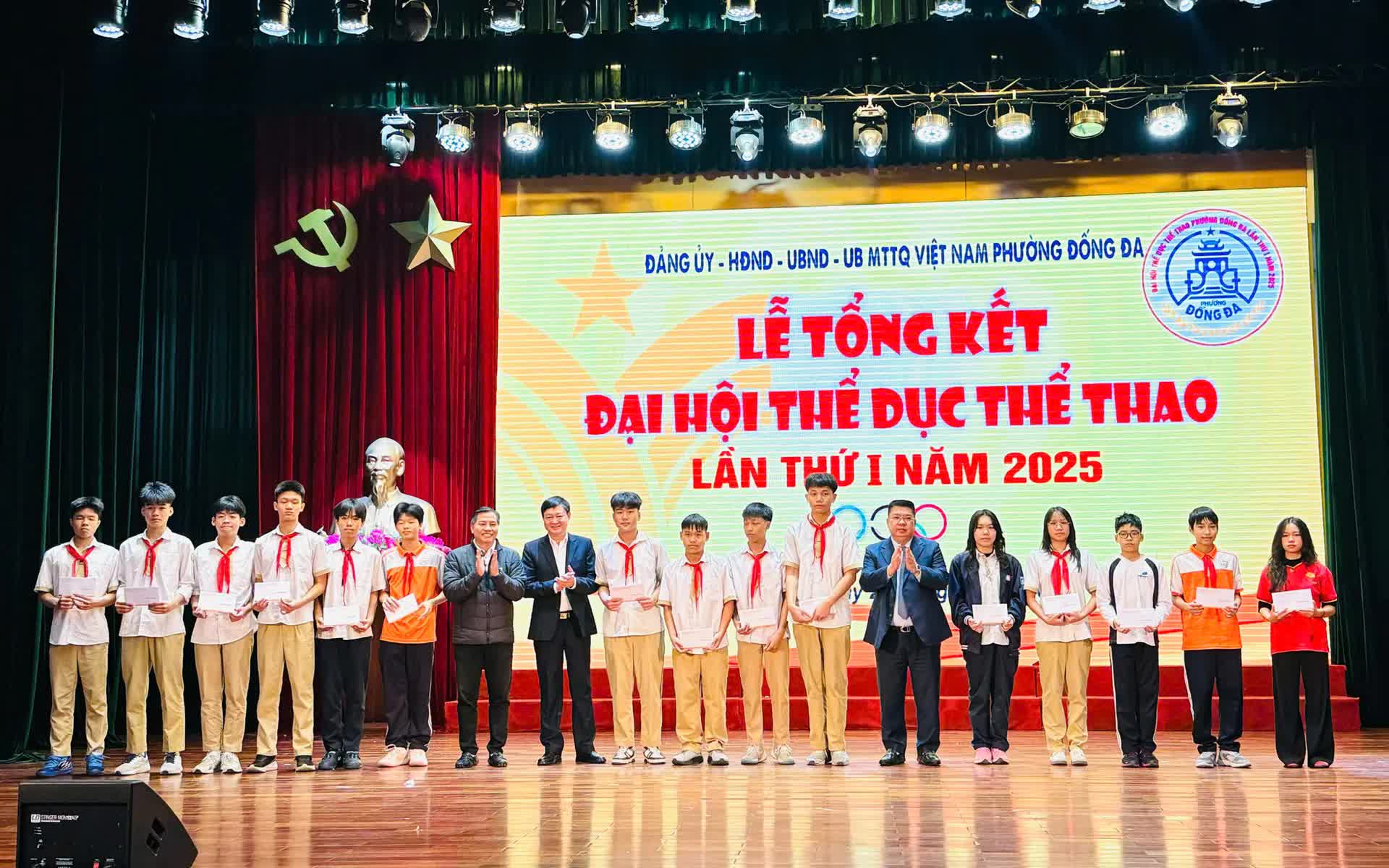 Phường Đống Đa tổng kết Đại hội Thể dục Thể thao lần thứ I năm 2025- Ảnh 1.