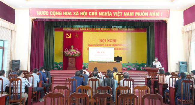 Hội nghị tuyên truyền chuyển đổi mô hình và phương pháp quản lý thuế đối với hộ, cá nhân kinh doanh khi xóa bỏ thuế khoán- Ảnh 1.