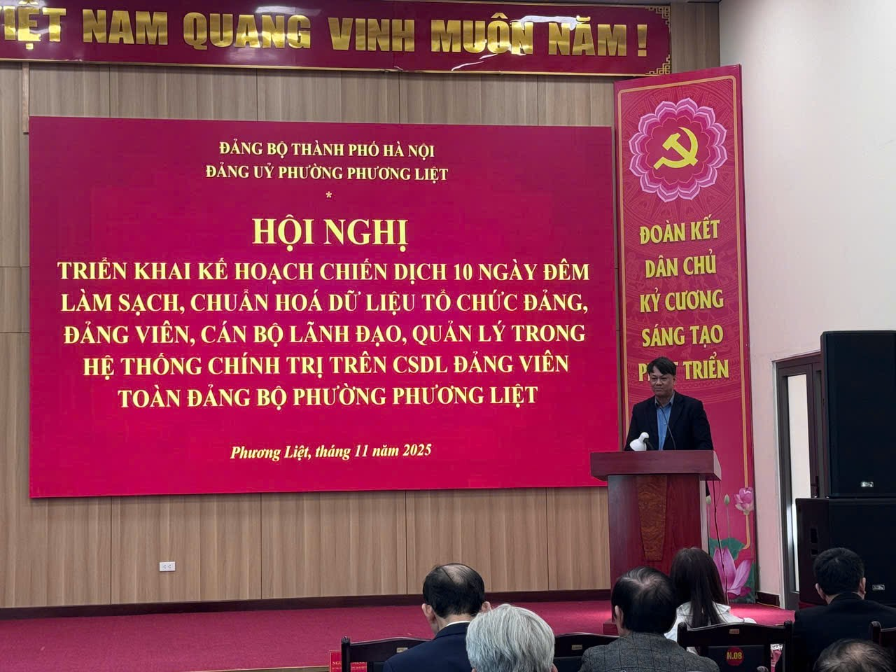 Phường Phương Liệt: Ra quân Chiến dịch 10 ngày đêm chuẩn hóa dữ liệu tổ chức Đảng và đảng viên- Ảnh 2.