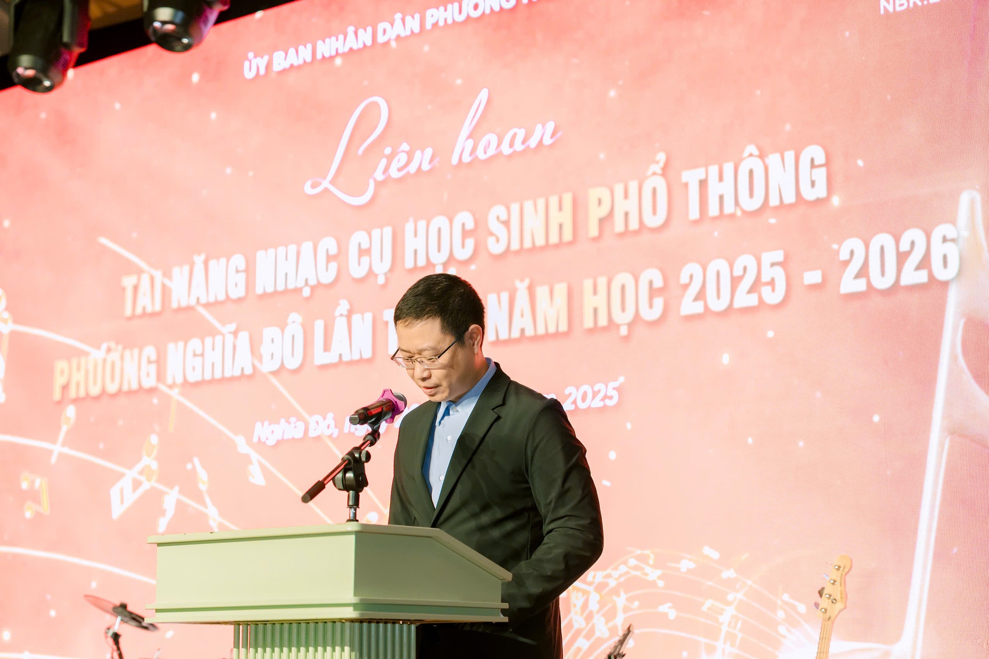 Liên hoan tài năng nhạc cụ học sinh phổ thông phường Nghĩa Đô lần thứ nhất- Ảnh 2.