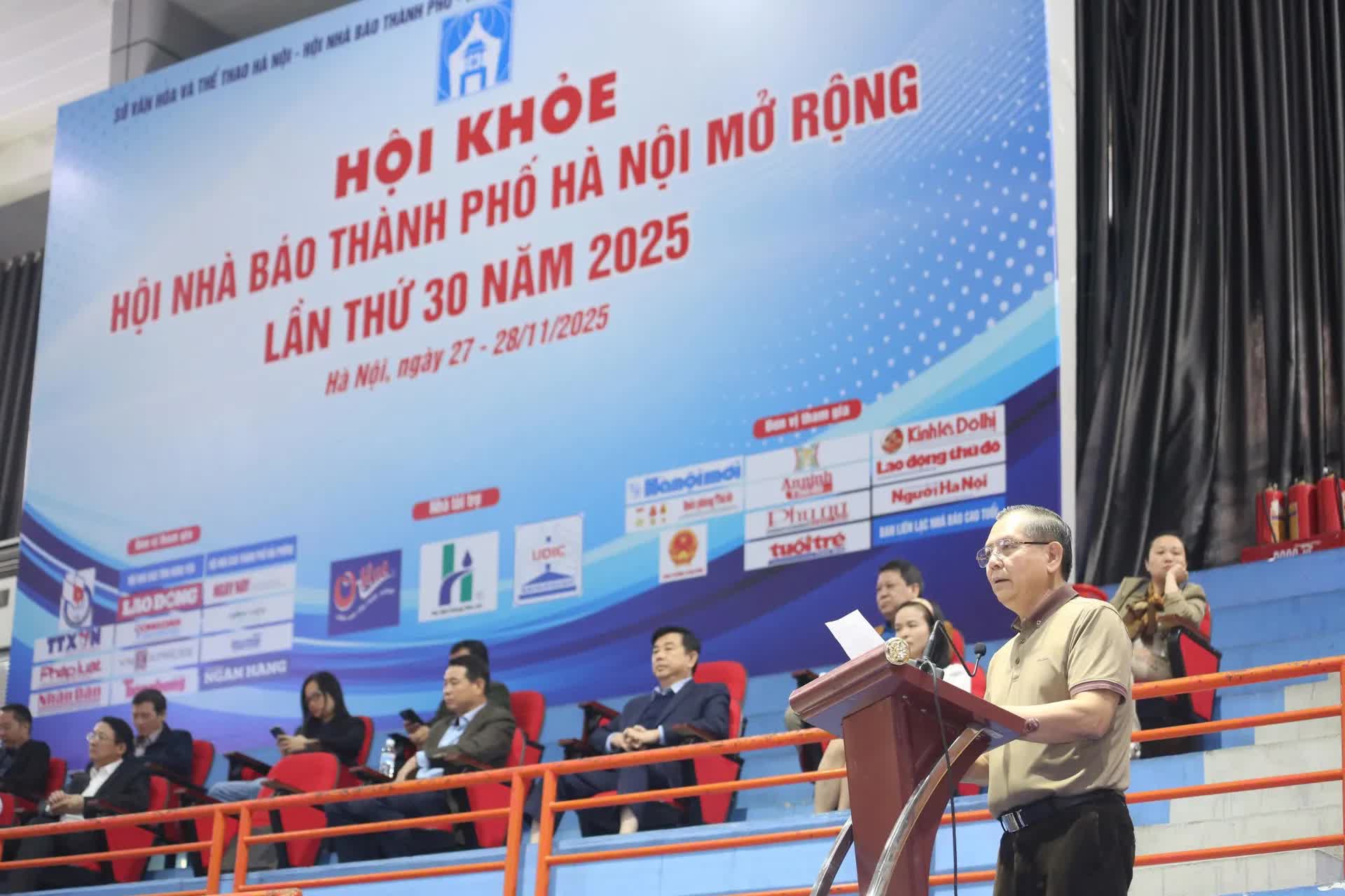 Sôi động Hội khỏe Hội Nhà báo TP Hà Nội mở rộng lần thứ 30 năm 2025- Ảnh 3.
