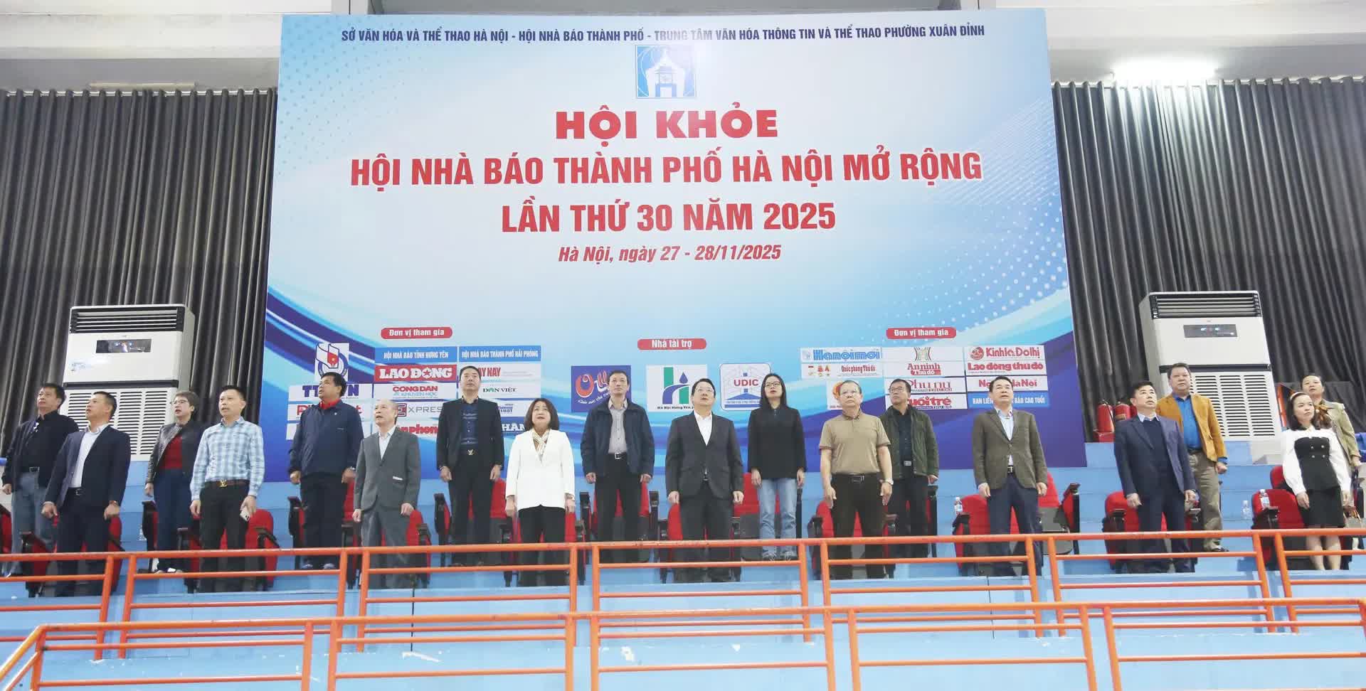 Sôi động Hội khỏe Hội Nhà báo TP Hà Nội mở rộng lần thứ 30 năm 2025- Ảnh 1.