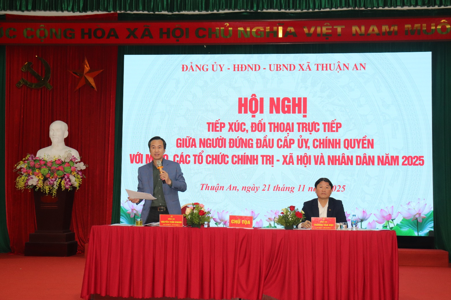 Thuận An chú trọng đối thoại, giữ vững ổn định cơ sở- Ảnh 1.