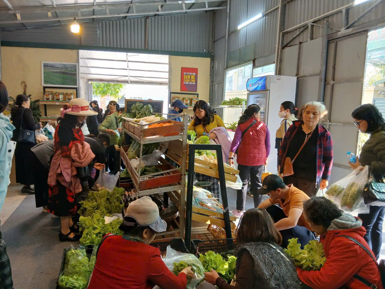 TỔ CHỨC THĂM QUAN MÔ HÌNH SẢN XUẤT NÔNG NGHIỆP CÔNG NGHỆ CAO, THÚC ĐẨY TIÊU DÙNG AN TOÀN- Ảnh 3.