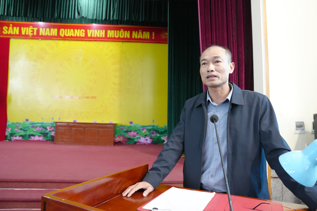 Chủ tịch UBND xã Hạ Bằng chỉ đạo công tác khám tuyển NVQS năm 2026- Ảnh 1.