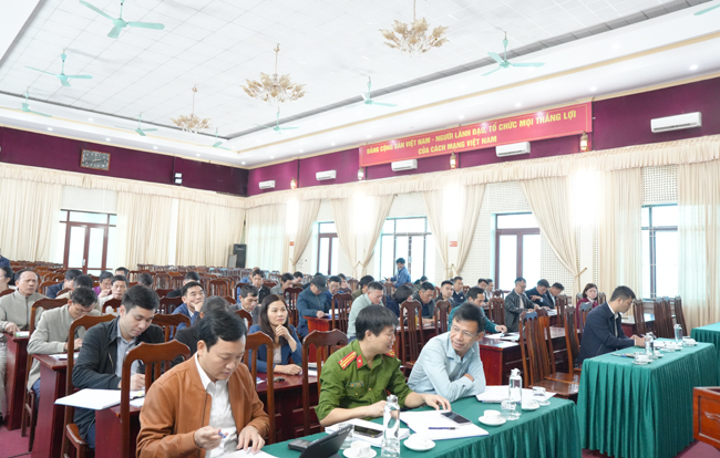 Chủ tịch UBND xã Hạ Bằng chỉ đạo công tác khám tuyển NVQS năm 2026- Ảnh 2.