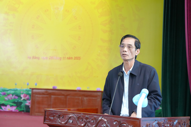 Chủ tịch UBND xã Hạ Bằng chỉ đạo công tác khám tuyển NVQS năm 2026- Ảnh 3.