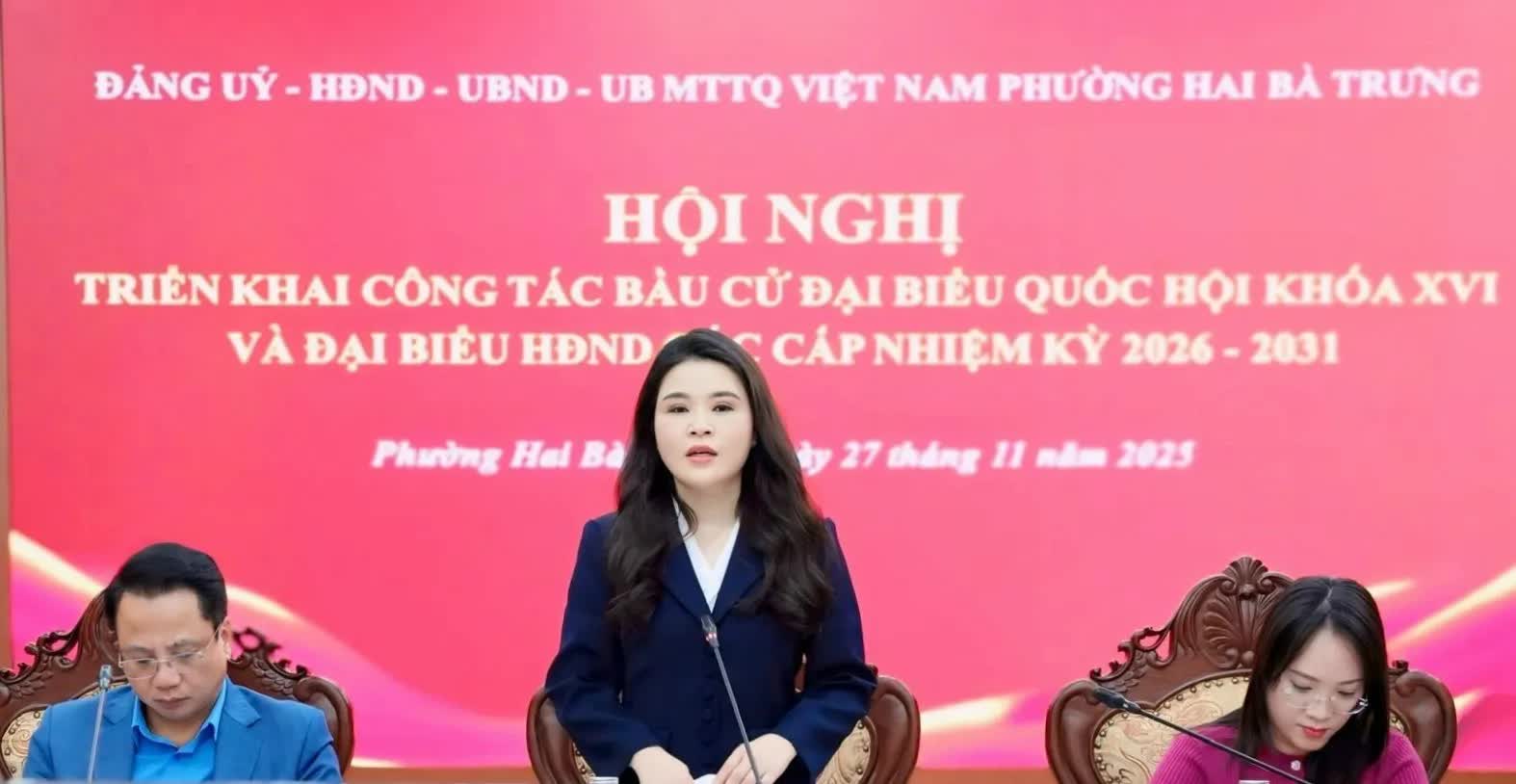 Phường Hai Bà Trưng triển khai 5 nhiệm vụ trọng tâm thực hiện công tác bầu cử.- Ảnh 3.