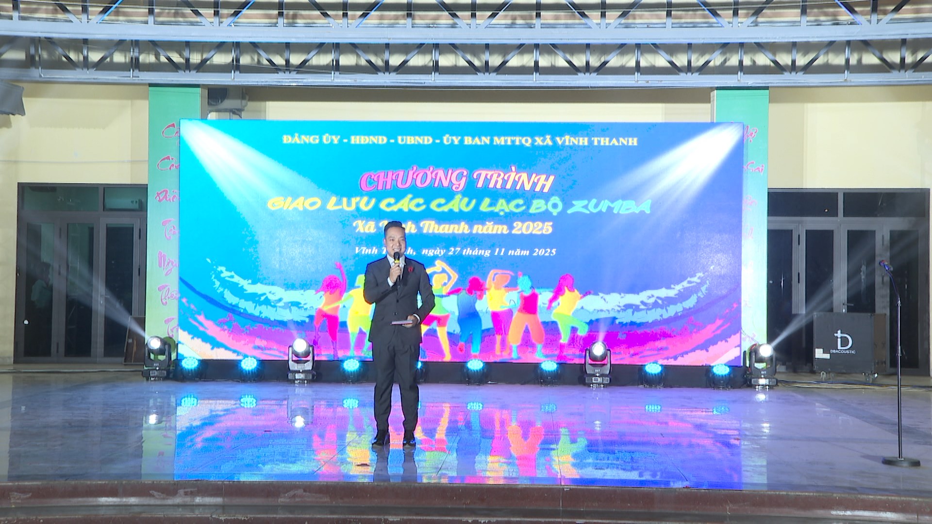 Xã Vĩnh Thanh tổ chức Chương trình Giao lưu các Câu lạc bộ Zumba năm 2025- Ảnh 1.