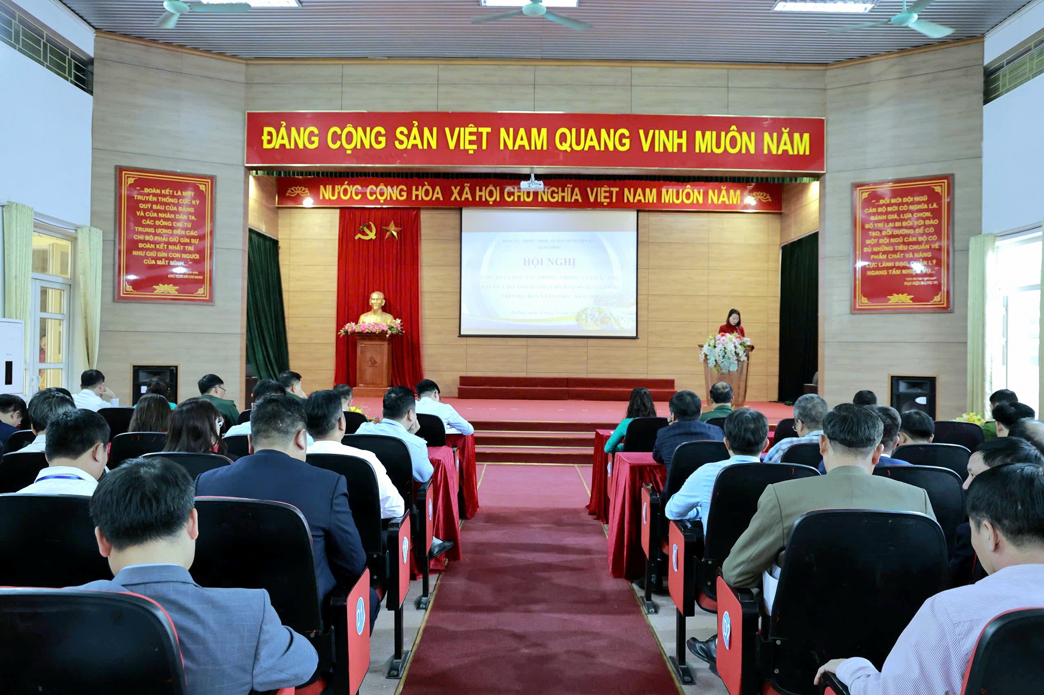 XÃ ĐA PHÚC - TỔNG KẾT CÔNG TÁC PHÒNG, CHỐNG VÀ KHẮC PHỤC HẬU QUẢ BÃO SỐ 10, 11 NĂM 2025- Ảnh 10.