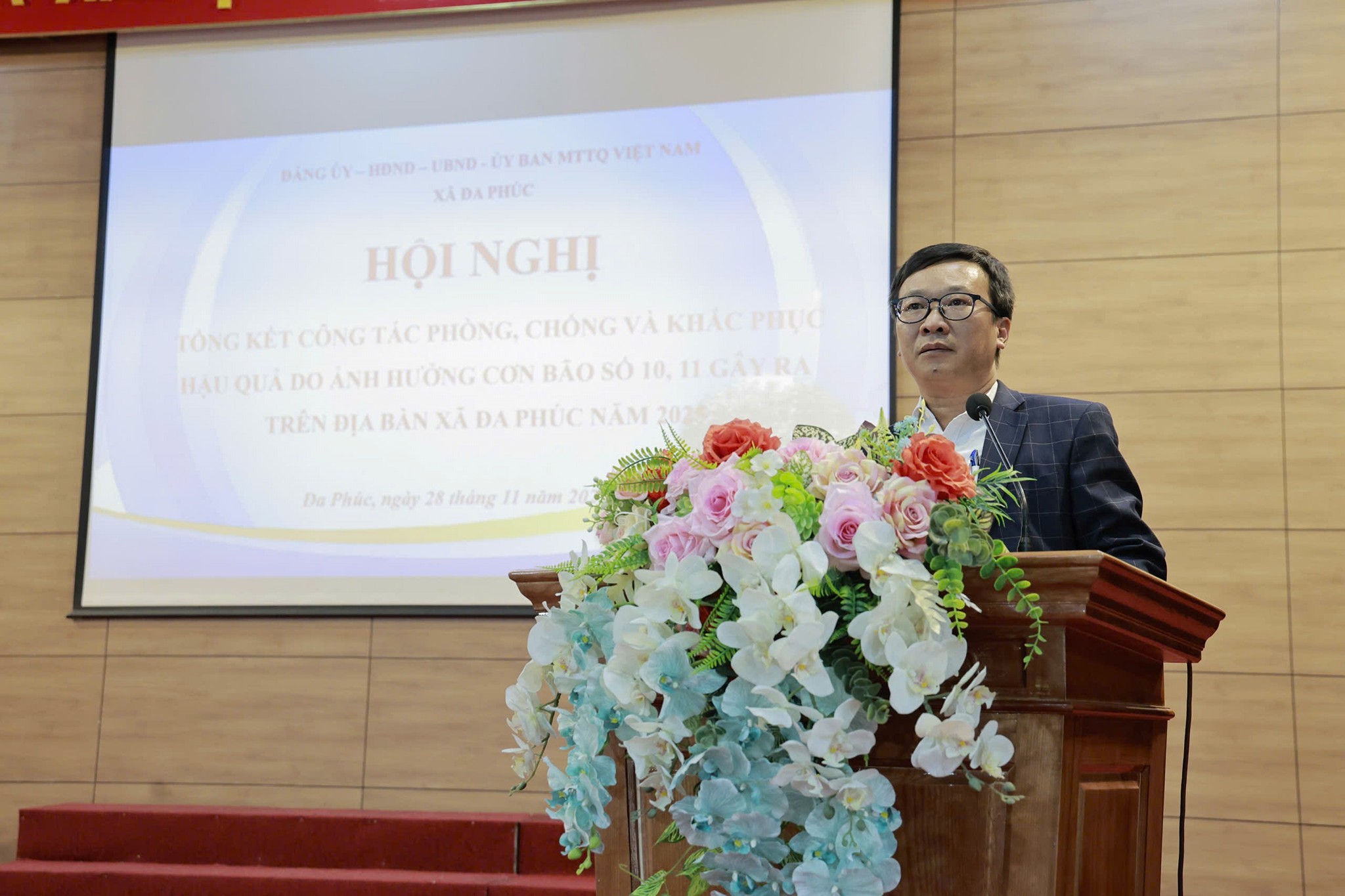 XÃ ĐA PHÚC - TỔNG KẾT CÔNG TÁC PHÒNG, CHỐNG VÀ KHẮC PHỤC HẬU QUẢ BÃO SỐ 10, 11 NĂM 2025- Ảnh 7.