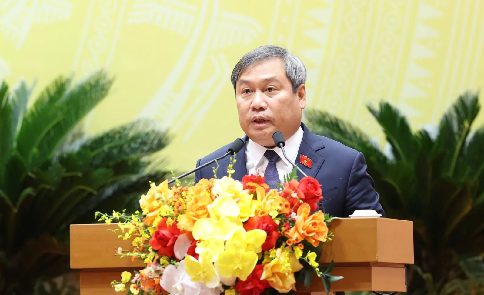 Tân Chủ tịch UBND Thành phố Hà Nội Vũ Đại Thắng: Lấy hạnh phúc của Nhân dân làm tâm điểm phục vụ- Ảnh 2.