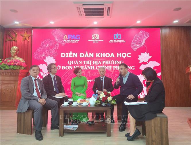 Diễn đàn “Quản trị địa phương ở đơn vị hành chính phường” – từ nhận thức đến hành động- Ảnh 4.