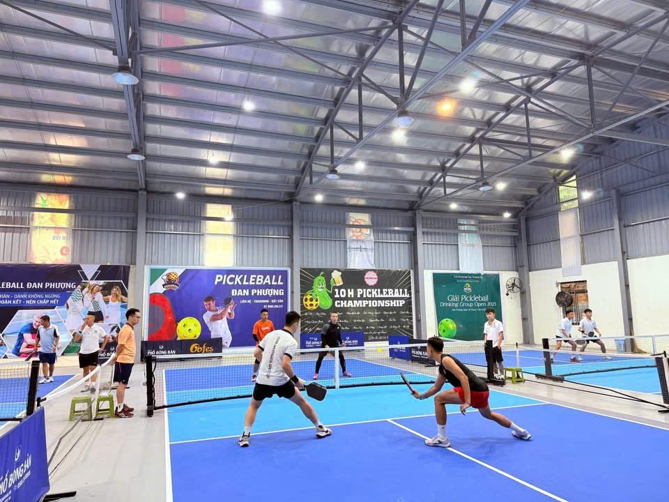 Giải Pickleball xã Đan Phượng năm 2025 thành công tốt đẹp- Ảnh 2.