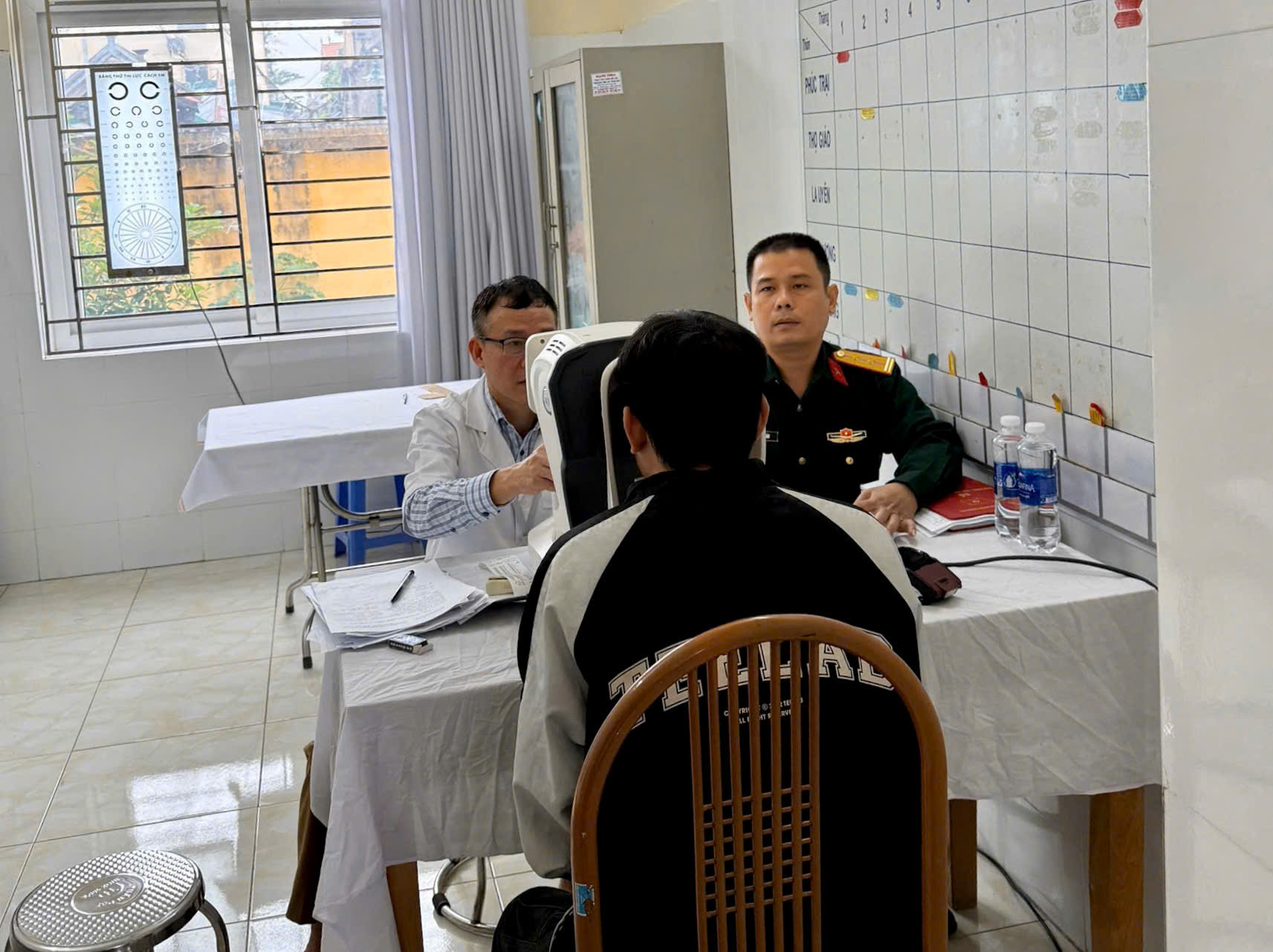 Những hình ảnh sơ khám nghĩa vụ quân sự xã Thượng Phúc- Ảnh 16.