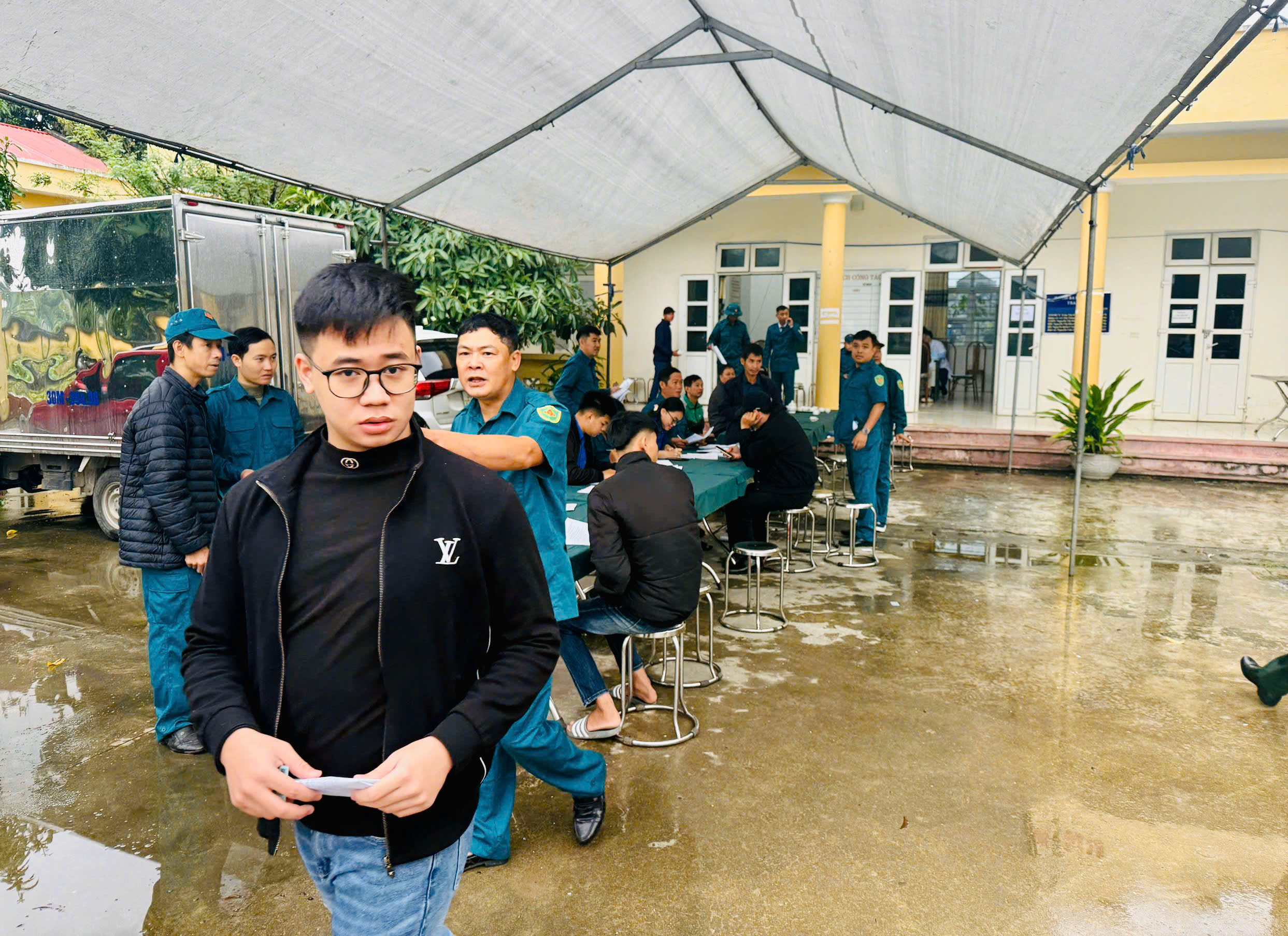 Những hình ảnh sơ khám nghĩa vụ quân sự xã Thượng Phúc- Ảnh 17.