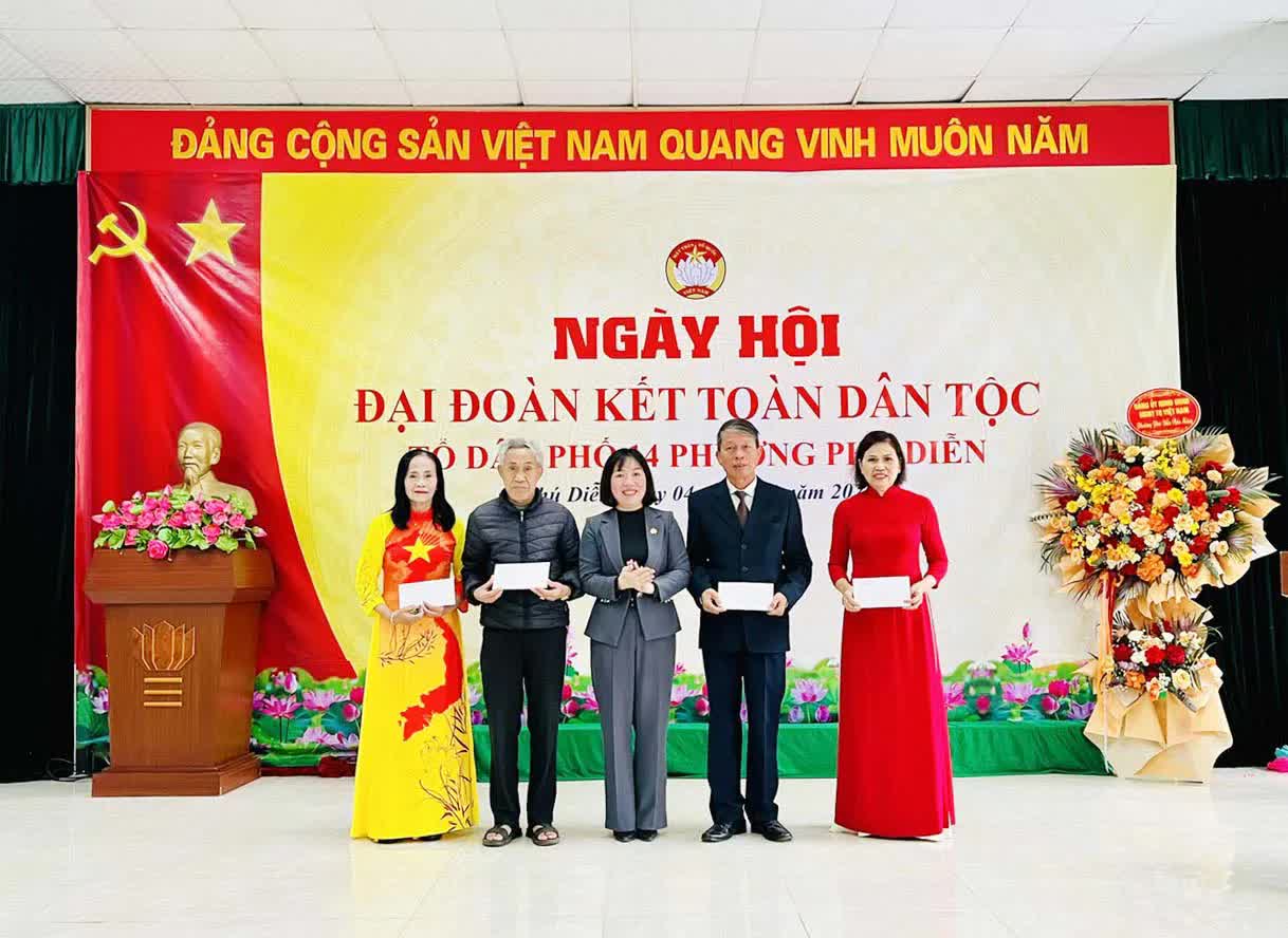 Phường Phú Diễn: sôi nổi Ngày hội Đại đoàn kết toàn dân tộc tại Tổ dân phố 14- Ảnh 3.