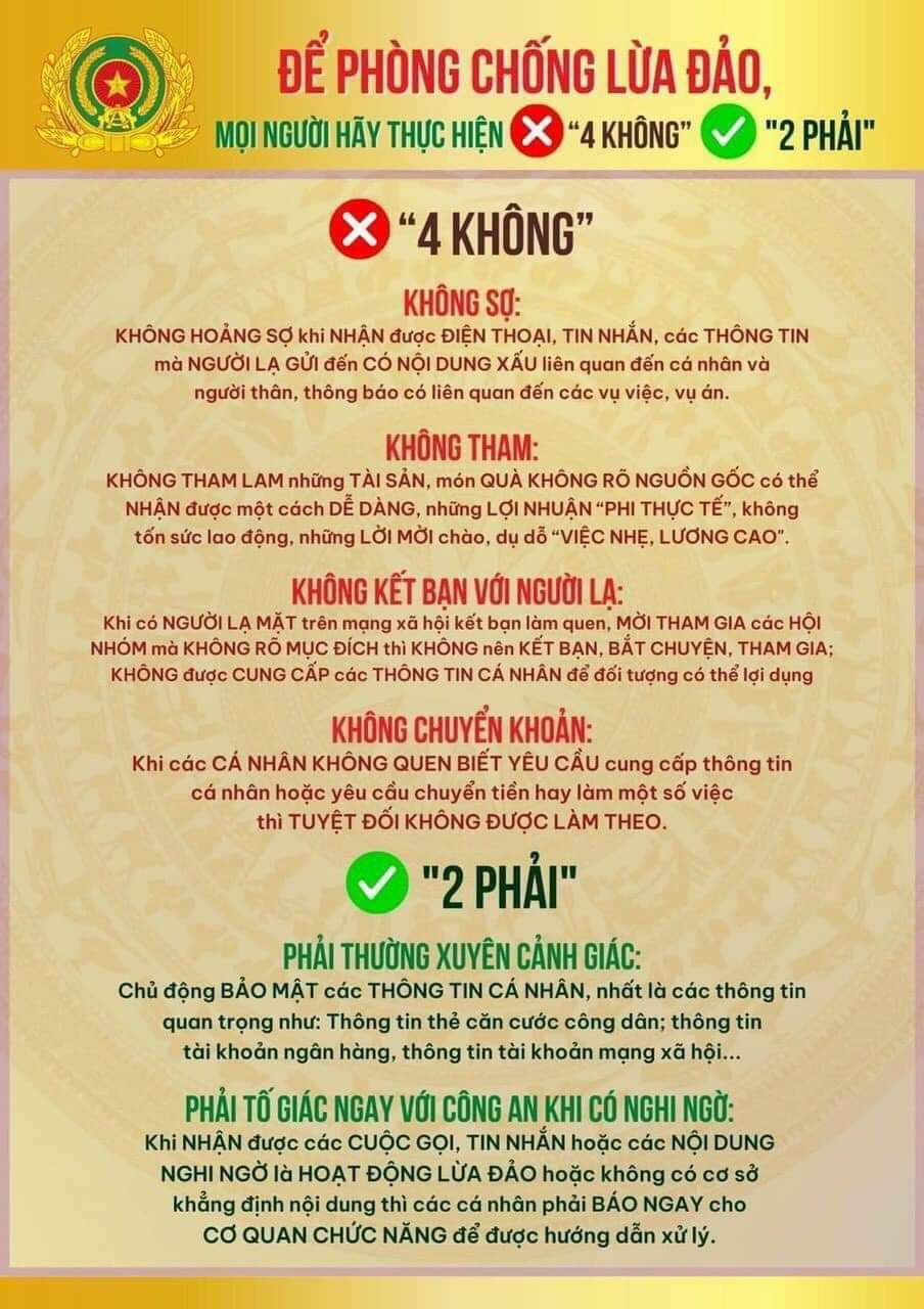 Công an phường Xuân Đỉnh cảnh báo nhận diện các thủ đoạn lừa đảo phổ biến trên mạng- Ảnh 2.