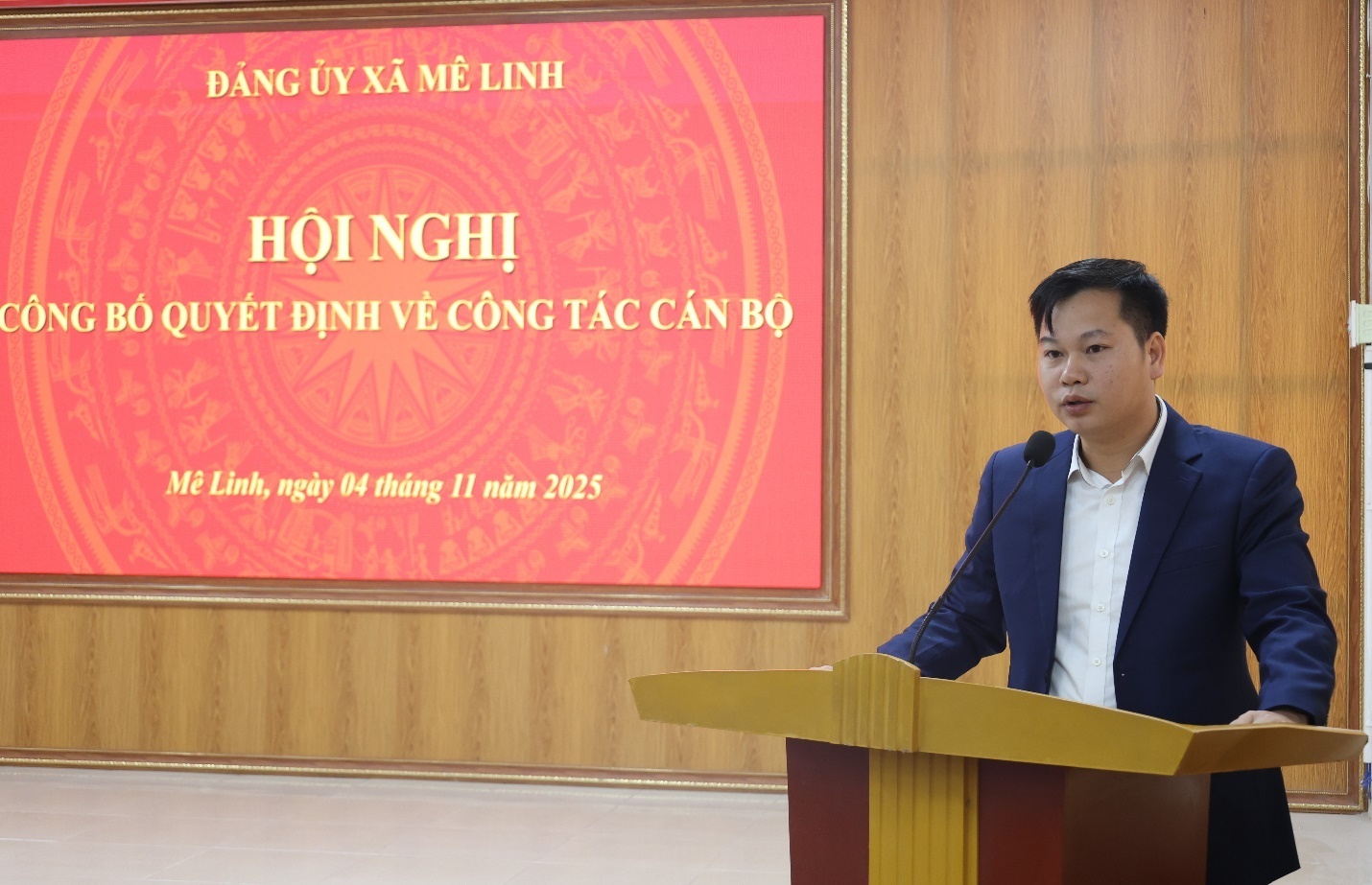 Xã Mê Linh công bố quyết định về công tác cán bộ- Ảnh 4.