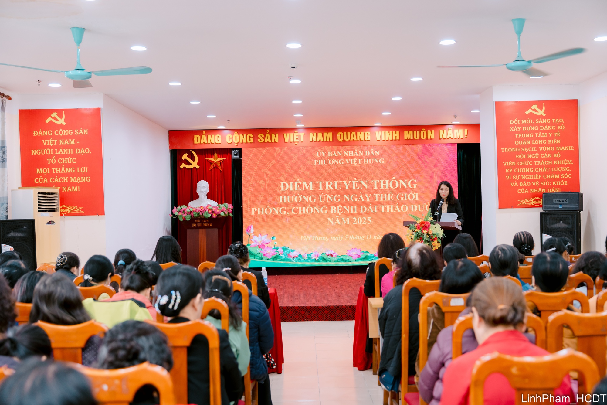 Phường Việt Hưng tăng cường truyền thông, kêu gọi cộng đồng phòng, chống bệnh tiểu đường- Ảnh 5.