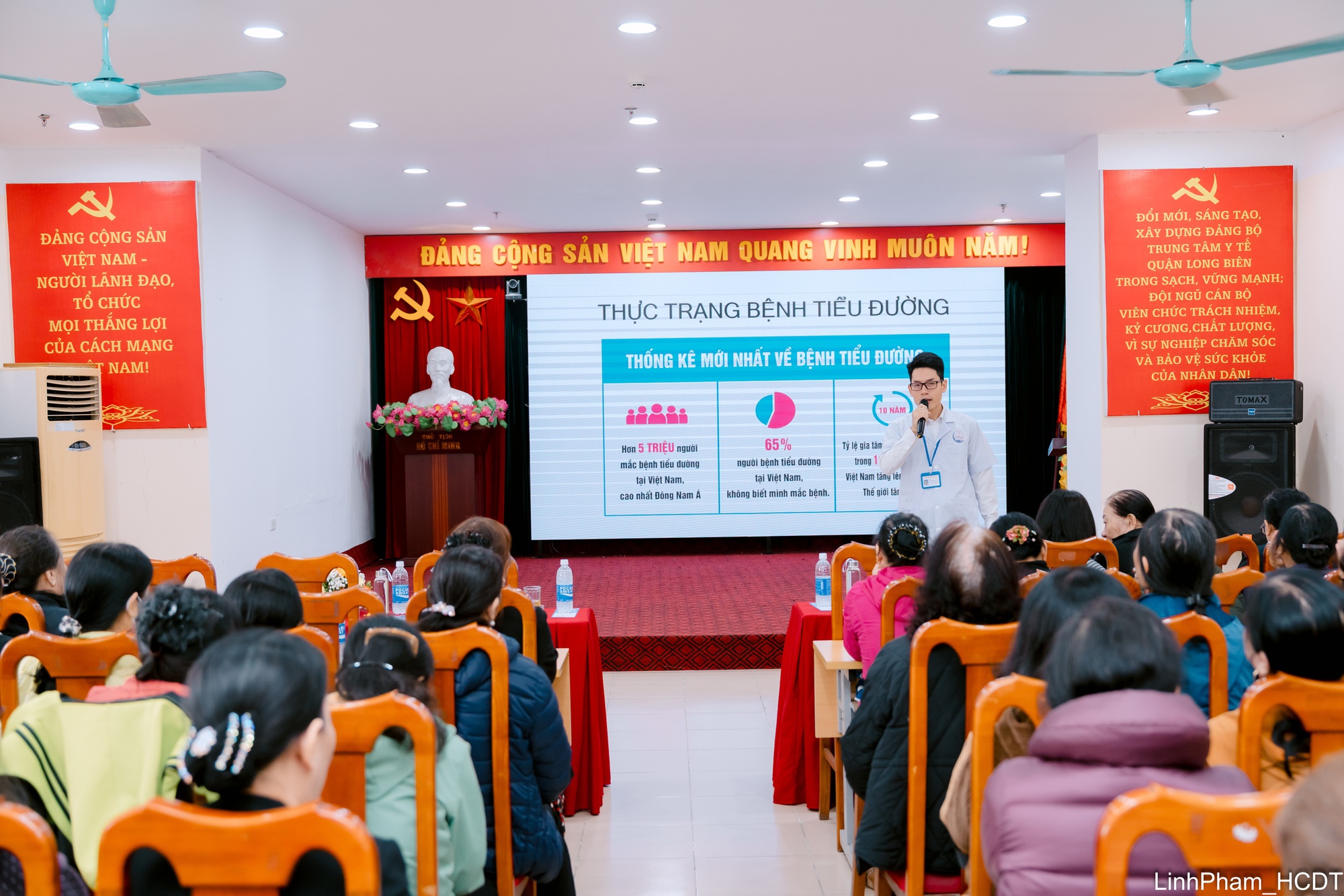 Phường Việt Hưng tăng cường truyền thông, kêu gọi cộng đồng phòng, chống bệnh tiểu đường- Ảnh 7.