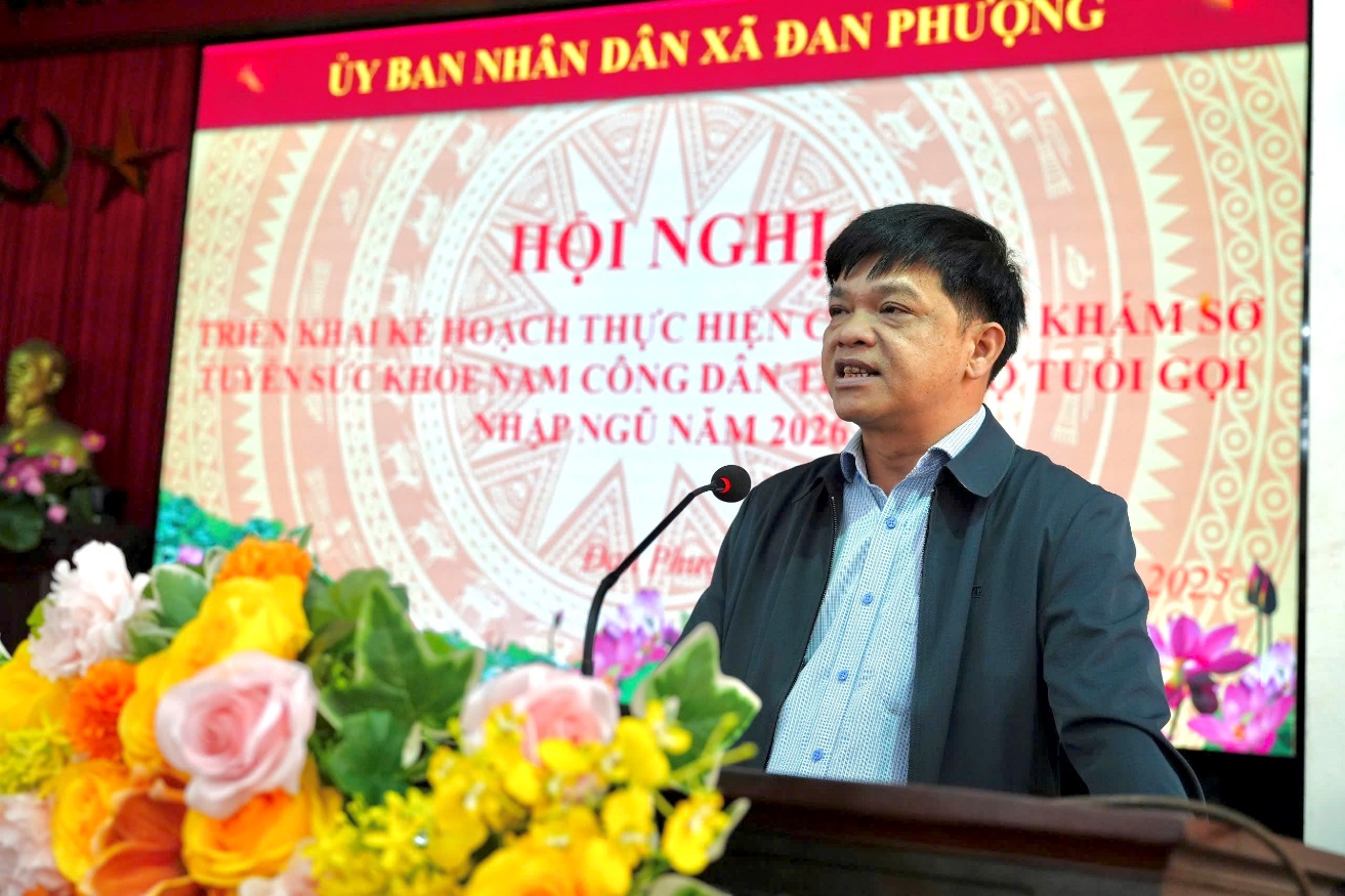 Hội nghị triển khai công tác khám sơ tuyển sức khỏe nam công dân trong độ tuổi gọi nhập ngũ năm 2026- Ảnh 3.