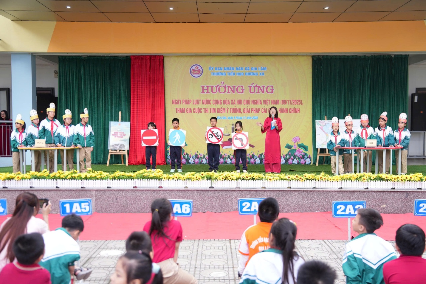 Trường Tiểu học Dương Xá hưởng ứng Ngày Pháp luật nước Cộng hòa xã hội chủ nghĩa Việt Nam năm 2025- Ảnh 4.