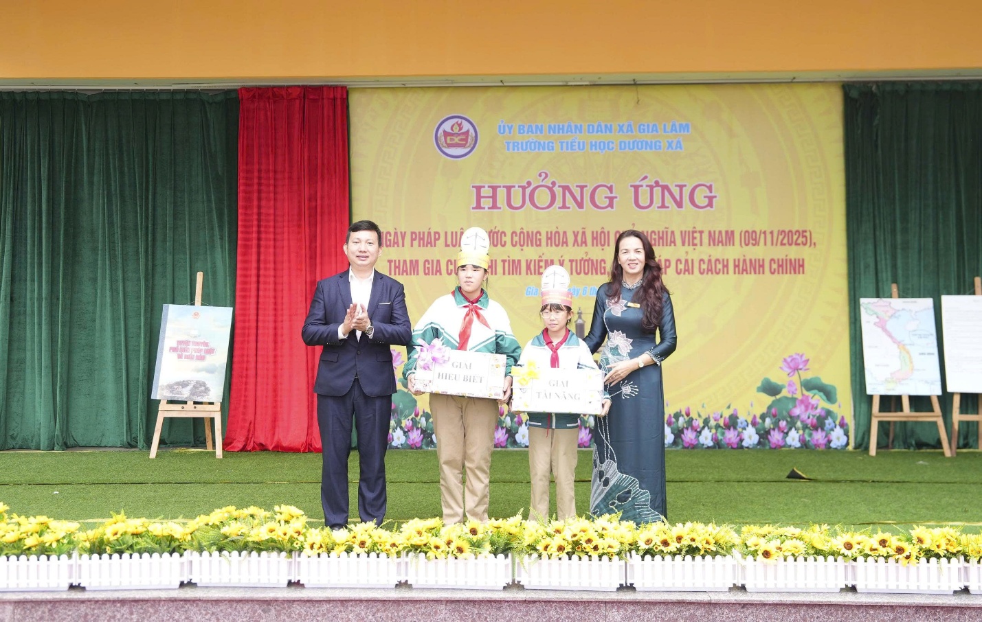Trường Tiểu học Dương Xá hưởng ứng Ngày Pháp luật nước Cộng hòa xã hội chủ nghĩa Việt Nam năm 2025- Ảnh 7.